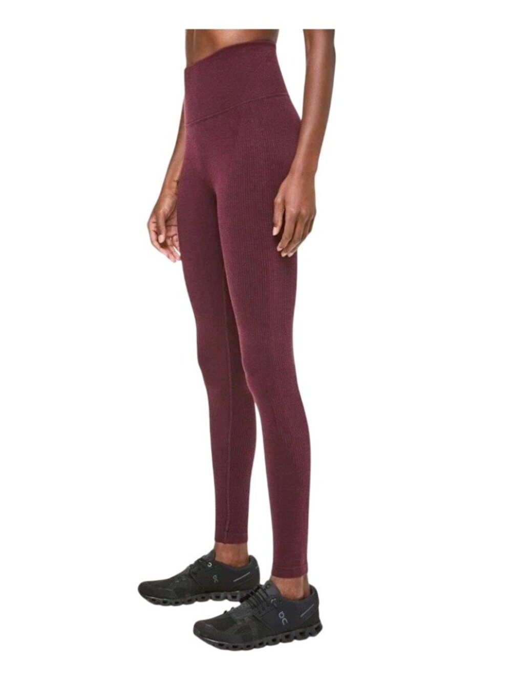 Lululemon Womens Pants Sz 6 Keep the Heat Thermal High-Rise Tight Wool Blend